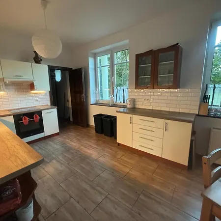 Ferienhaus Dworek Debina - Idealny Dla Rodzin I Przyjaciol - Wspolna Sala Do Biesiadowania , Plaza Przyjazna Psom